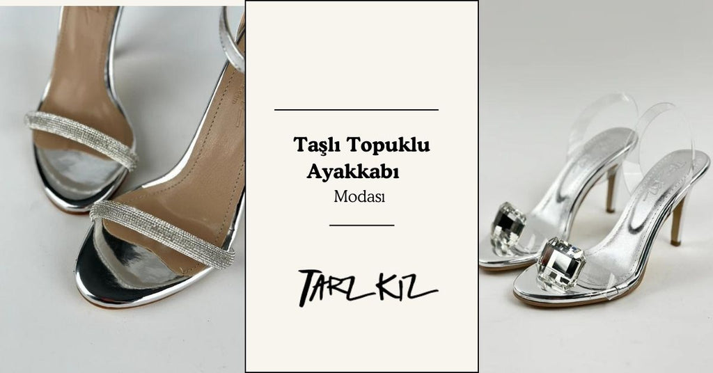 Taşlı Topuklu Ayakkabı Modası