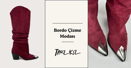 Bordo Çizme Nasıl Kombinlenmeli?