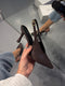 BASIC KAHVE STILETTO