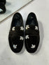 DOHA Hakiki Süet Siyah Loafer