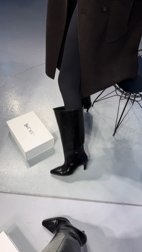 LARK Siyah XL Kesim Çizme