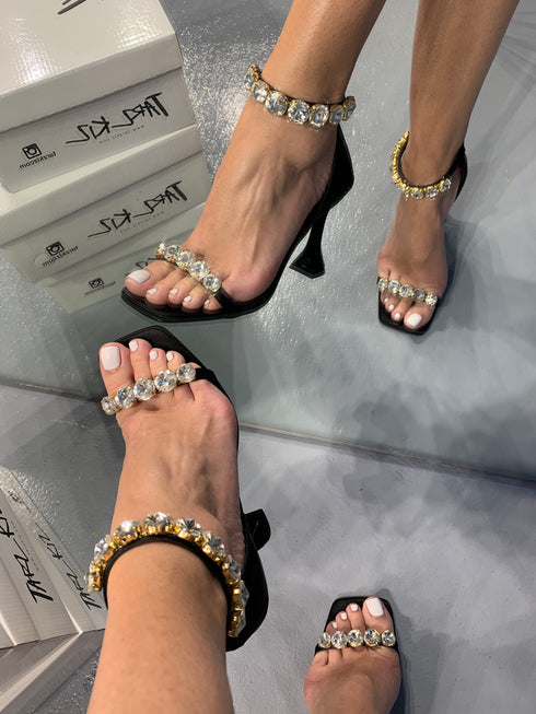 ALURE SİYAH SANDALET