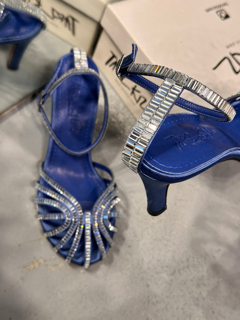 LAIA MAVİ TAŞLI SANDALET