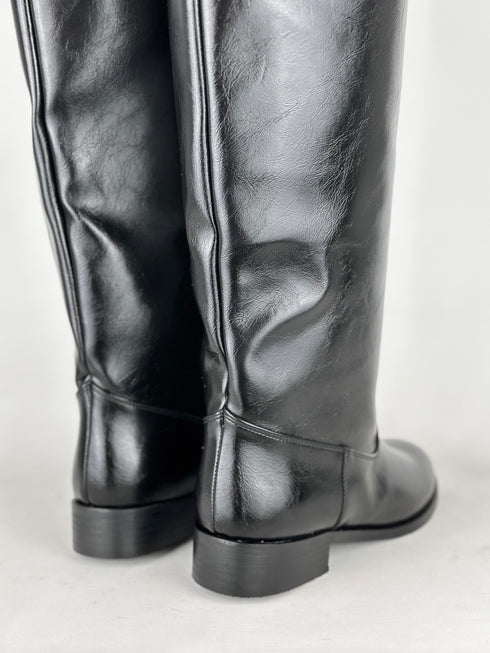 GRAND GENİŞ BALDIR UYUMLU SİYAH XL ÇİZME (Kopya)