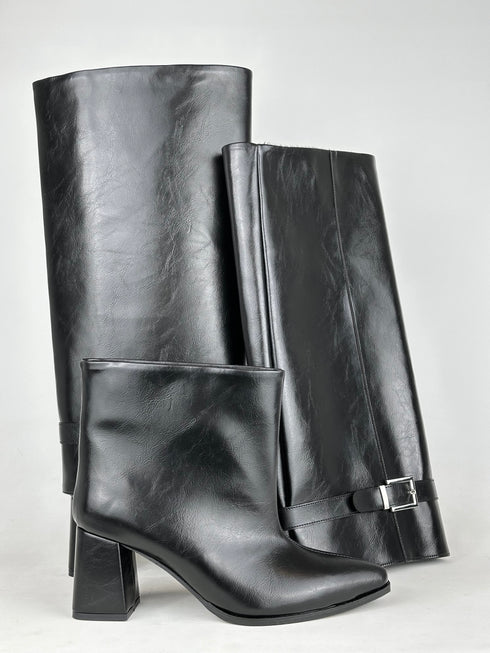 DOSSI TAK ÇIKAR BOOTIE ÇİZME