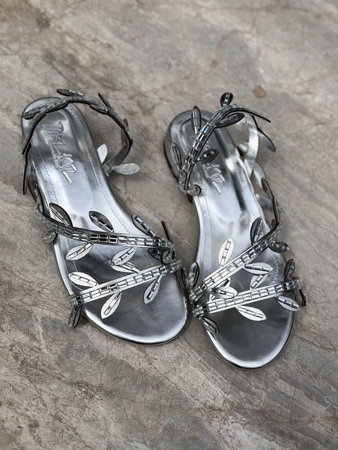 LAUREL Kristal Tasli Sandalet