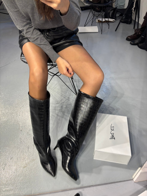 LOARD XL Kesimli Kısa Topuklu Çizme