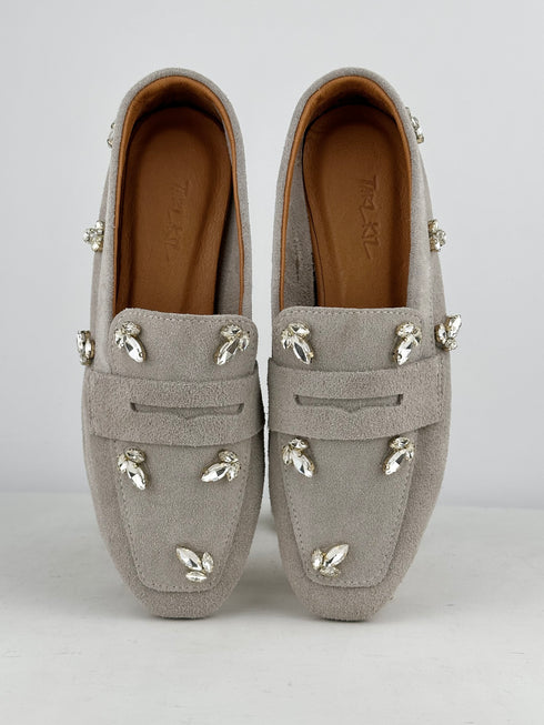 DOHA Hakiki Süet Kum Beji Loafer