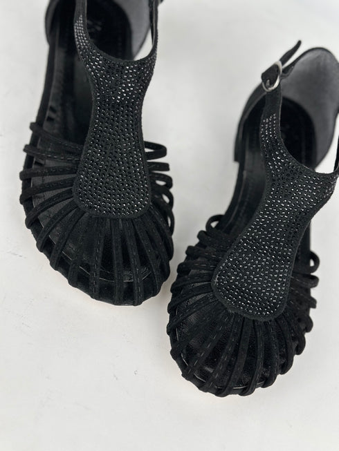 CELLO Siyah Sandalet Babet