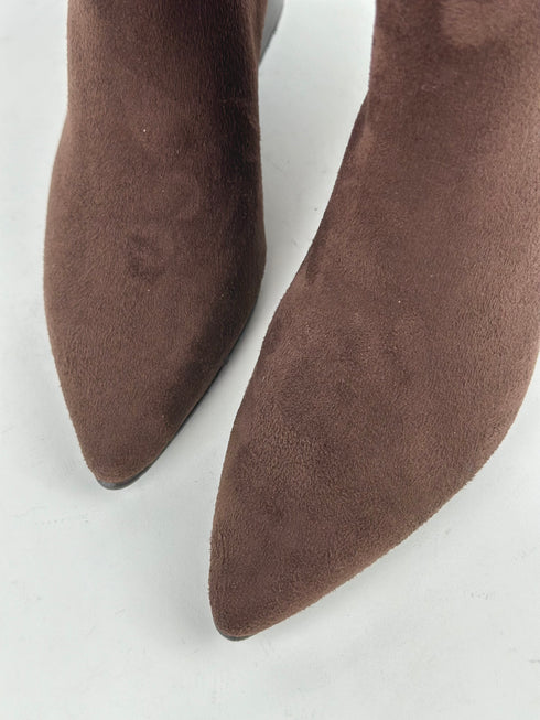 Lucky Kahverengi Süet Bot 🖤