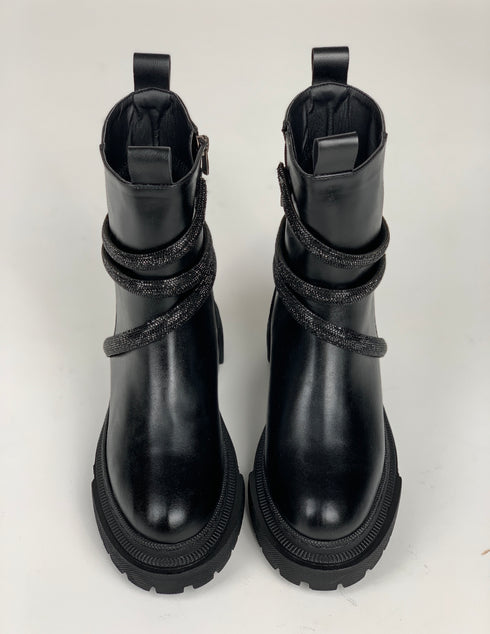 ASTON KRİSTAL TAŞLI BOOTIE