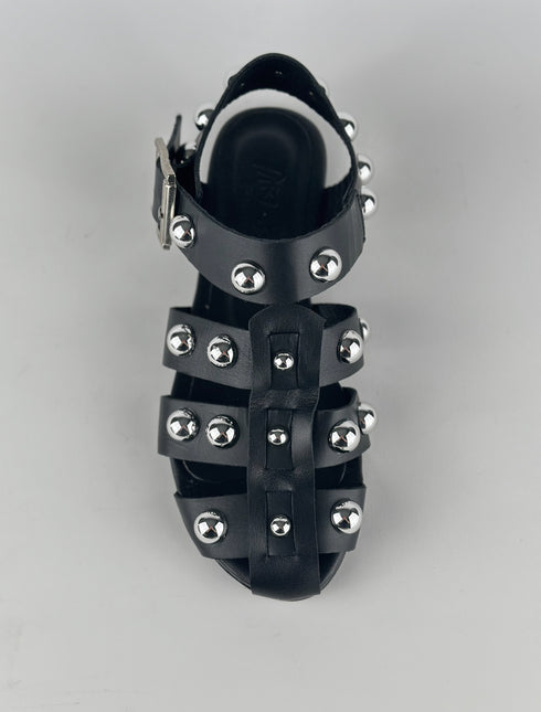 ZONE SİYAH SANDALET