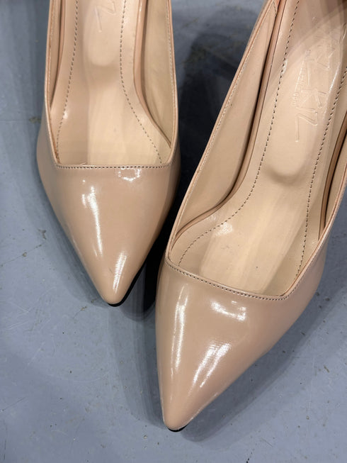 ZİRKON Nude Rugan STILETTO