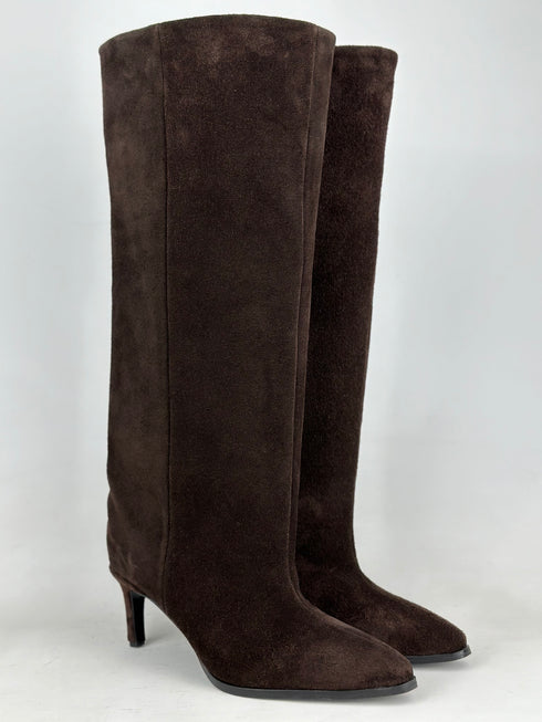 ADALE Hakiki Deri Süet XL Kesim Çizme