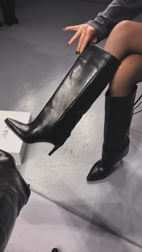 LARK Siyah XL Kesim Çizme