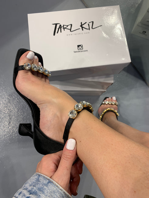 ALURE SİYAH SANDALET