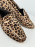 DOHA Tay tüyü Hakiki deri Leopar Loafer