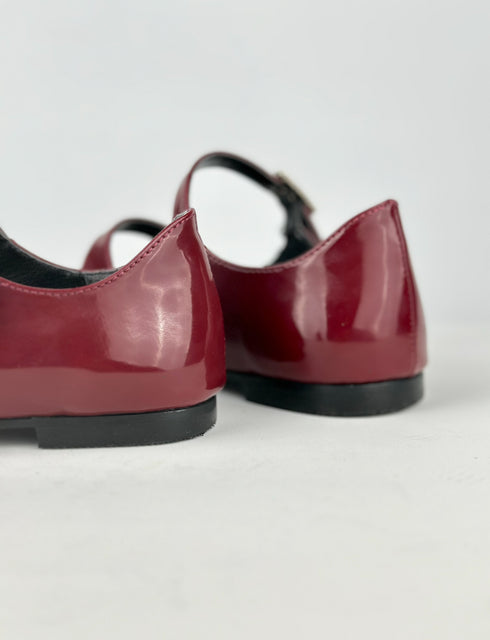 GANT BORDO DÜZ BABET AYAKKABI