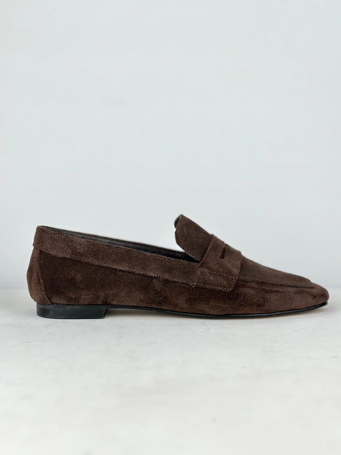 VERA KAHVERENGİ HAKİKİ SÜET LOAFER
