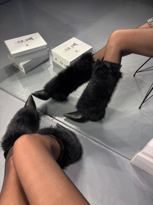 ASPEN XL Kesimli Kürk Aksesuarlı Çizme