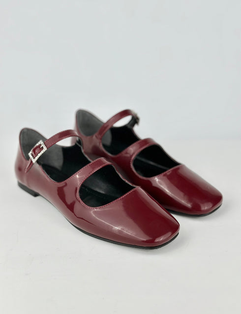 GANT BORDO DÜZ BABET AYAKKABI