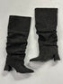 GLAM XL Kesimli Kalın Topuklu Çizme