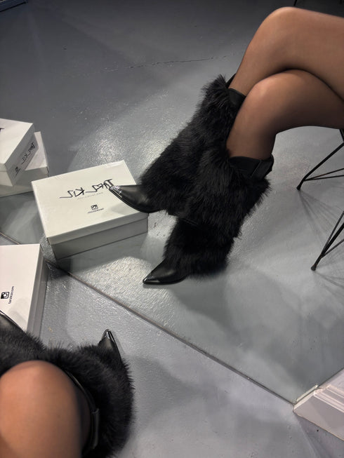 ASPEN XL Kesimli Kürk Aksesuarlı Çizme