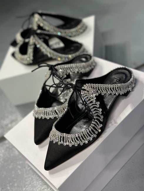 NICE SİYAH SATEN TERLİK