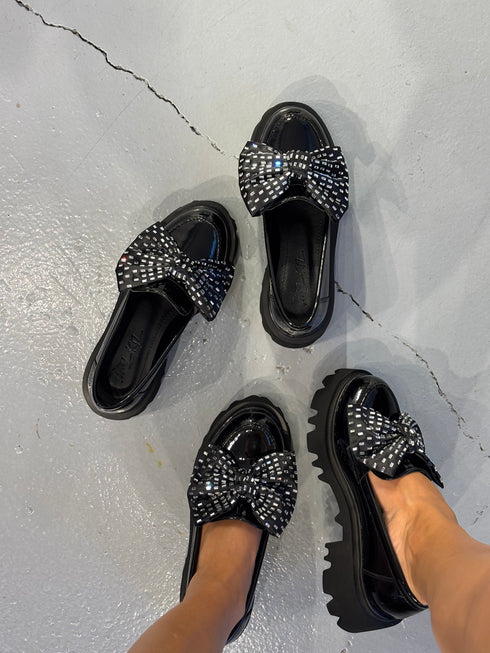 ALICE RUGAN TAŞ AKSESUARLI LOAFER 🖤
