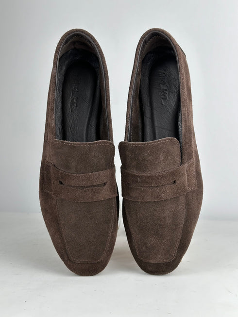VERA KAHVERENGİ HAKİKİ SÜET LOAFER