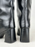 ASOS SİYAH GENİŞ BALDIR UYUMLU XL ÇİZME