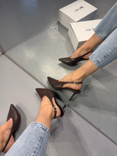 BASIC KAHVE STILETTO