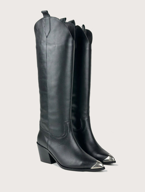 ALA XL Kesimli Demir Aksesuarlı Çizme