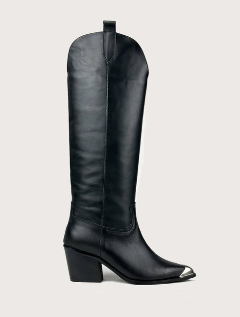 ALA XL Kesimli Demir Aksesuarlı Çizme