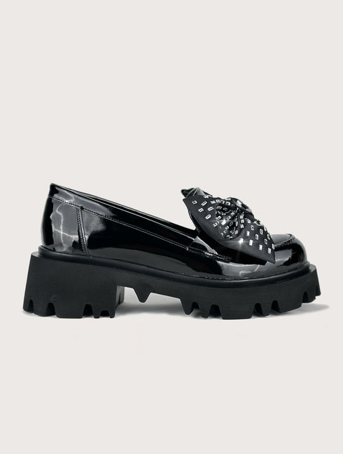 ALICE RUGAN TAŞ AKSESUARLI LOAFER 🖤