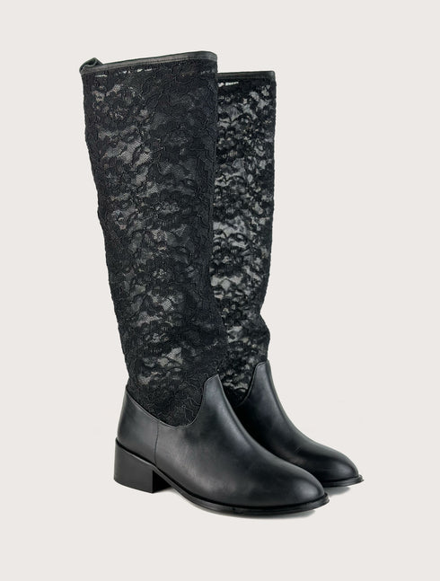 GOYA Dantel Detaylı Çizme 🖤