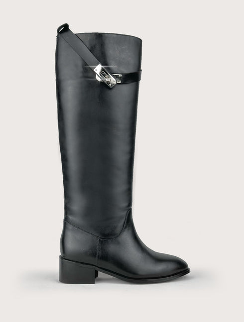 Helen Siyah Binici Çizme