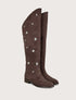 LASSO Kahverengi Süet Binici Çizme