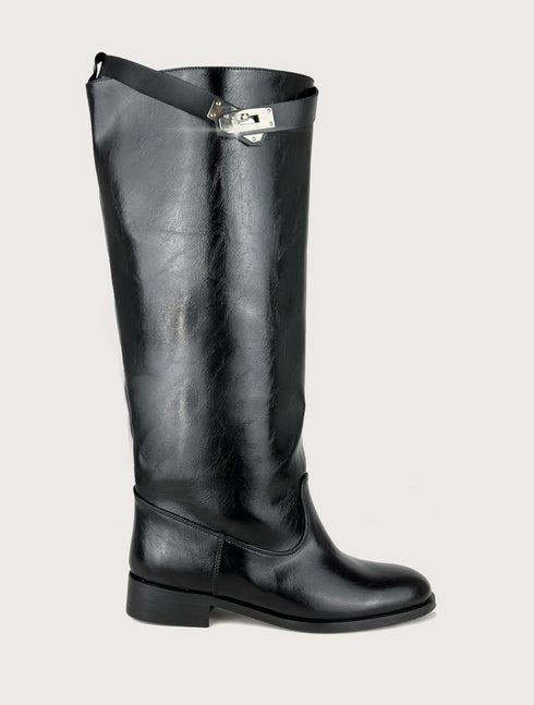 GRAND GENİŞ BALDIR UYUMLU SİYAH XL ÇİZME (Kopya)