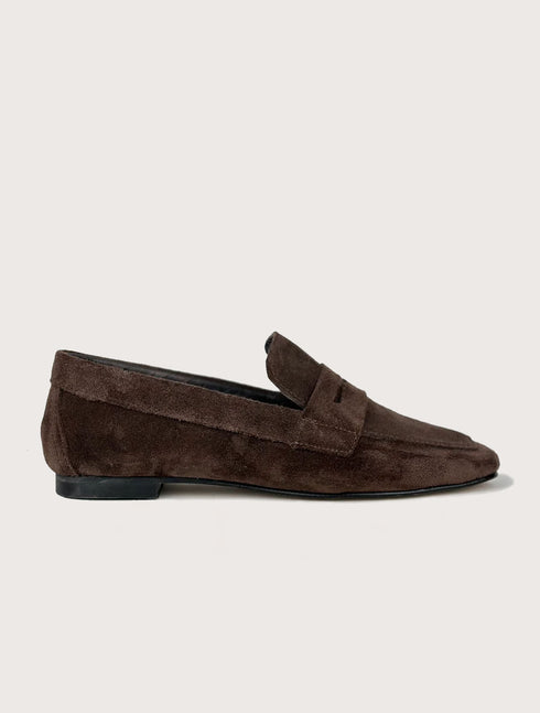 VERA KAHVERENGİ HAKİKİ SÜET LOAFER