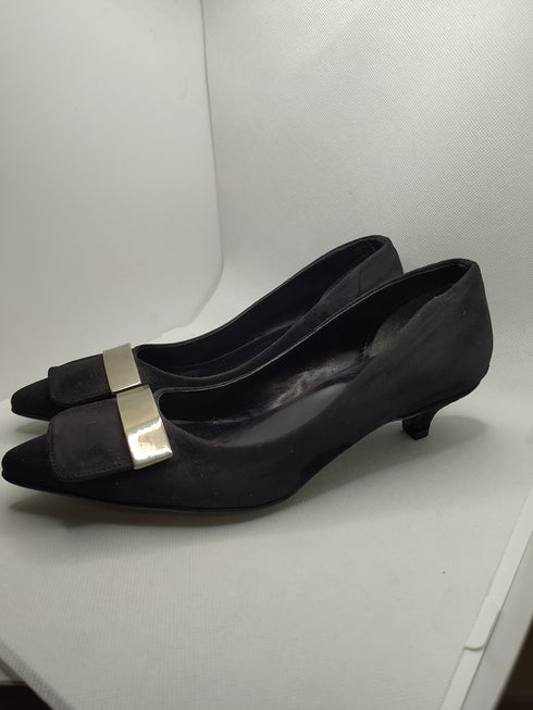 7437 KISA TOPUK SÜET AYAKKABI