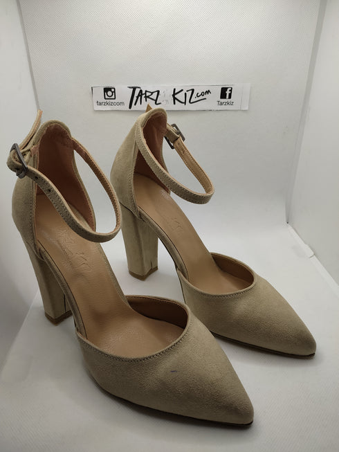 7456 NUDE TOPUKLU AYAKKABI