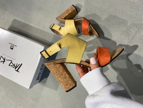 ART SARI MANTAR TOPUK SANDALET