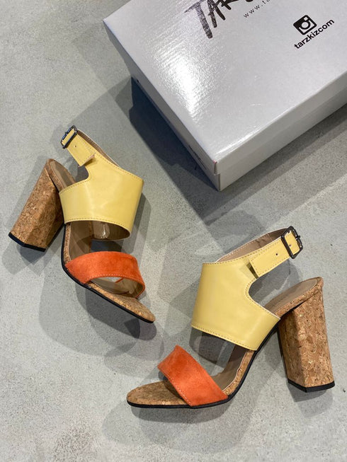 ART SARI MANTAR TOPUK SANDALET