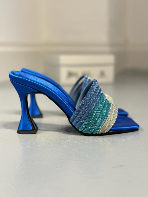 LULU MAVİ SATEN TERLİK