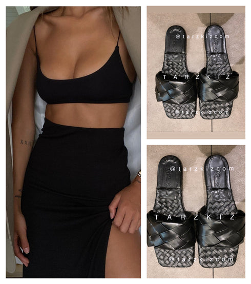 ROSIE SİYAH DÜZ TERLİK