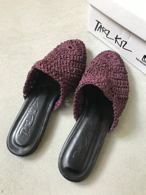 RUNWAY ÖRGÜ MÜRDÜM DÜZ TERLİK