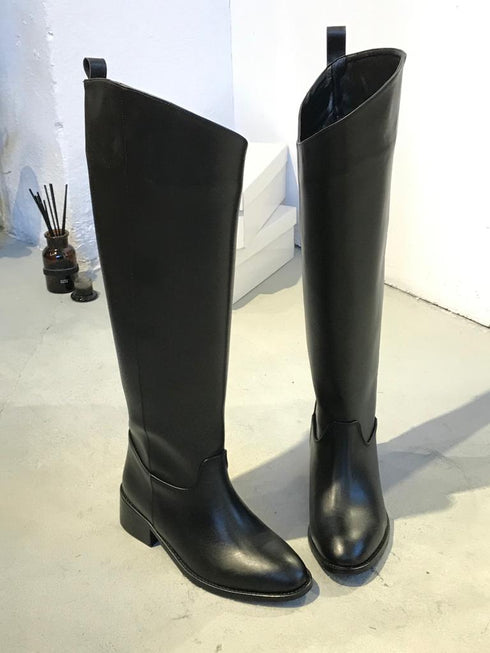 CAROL SİYAH BİNİCİ ÇİZME