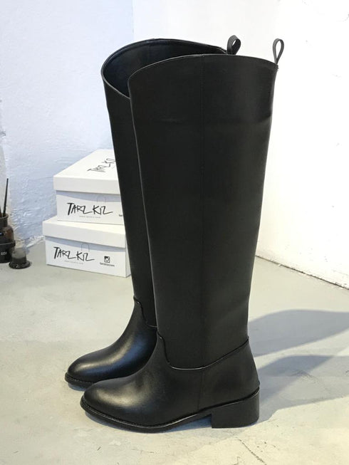 CAROL SİYAH BİNİCİ ÇİZME