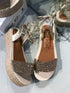 SIMON BRONZ İPLİ HASIR SANDALET